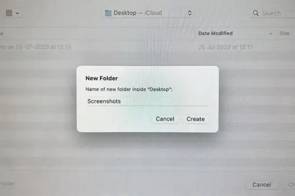 How to change where screenshots are saved on a Mac