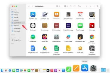 Download apps on MacBook